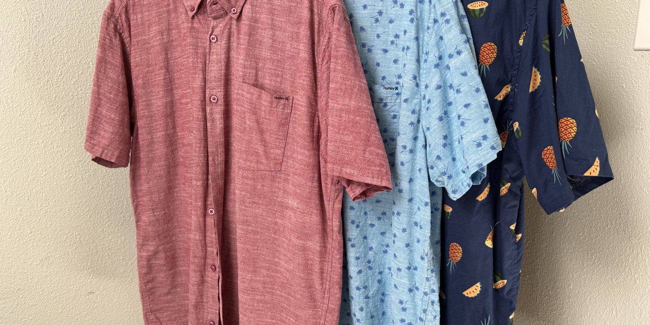 This Hurley Short Sleeve Button Up Is Easy Summer Style