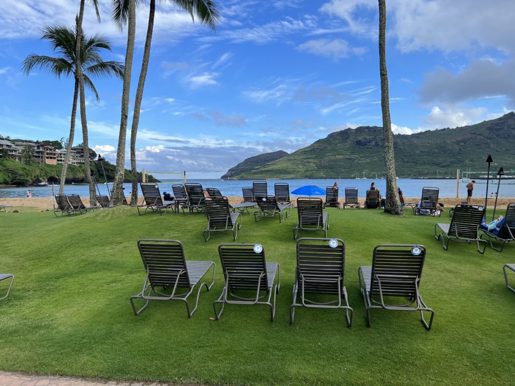 Royal Sonesta Kauai overlooking Kalapaki Beach in Kauai, Hawaii